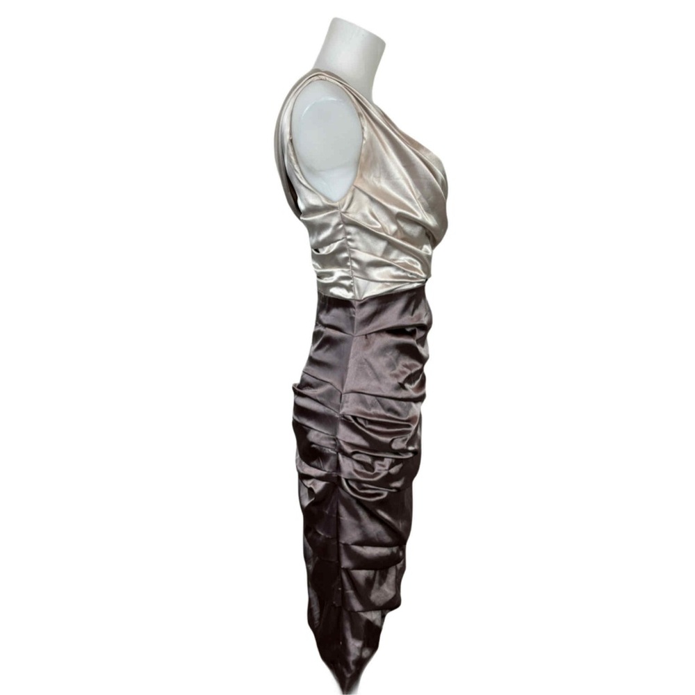 Le Chateau Silver and Gray Dress -Sm - Picture 3 of 6